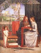 Dante Gabriel Rossetti, The Girlhood of Mary Virgin